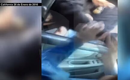 Captan detención de indocumentada frente a sus hijos