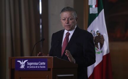 Denuncian a Zaldívar por sumarse a la precampaña de Sheinbaum cuando aún era ministro 