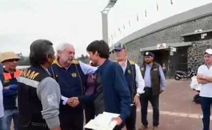 Graue verifica daños en instalaciones de la UNAM