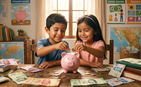 Haz que el dinero de tus hijos crezca: las mejores cuentas de ahorro para niños según Profeco