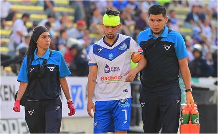 ¡Imágenes sensibles! Así quedó el rostro de Diego Aguilar, jugador del Celaya