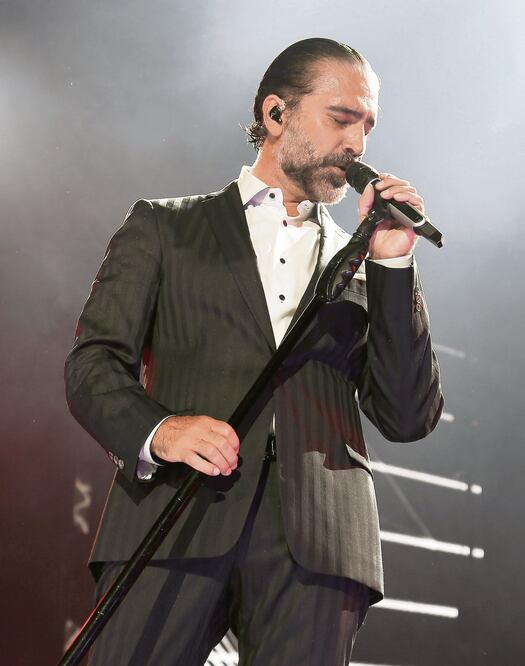 El cantante ofreció dos horas y medio de concierto en Morelos. FOTO: ARCHIVO EL UNIVERSAL