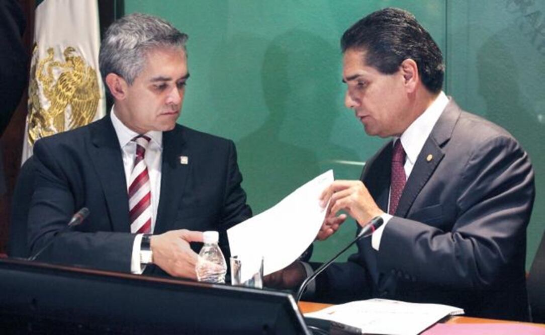 Miguel Ángel Mancera and Silvano Aureoles – File photo/EL UNIVERSAL