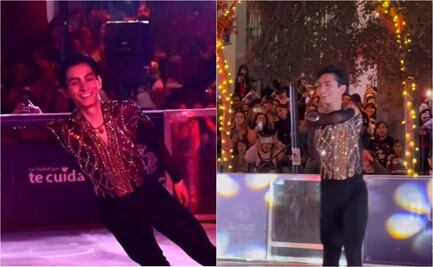 Donovan Carrillo realiza espectacular presentación en Guadalajara; la afición recibió de gran forma al patinador