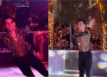 Donovan Carrillo realiza espectacular presentación en Guadalajara; la afición recibió de gran forma al patinador