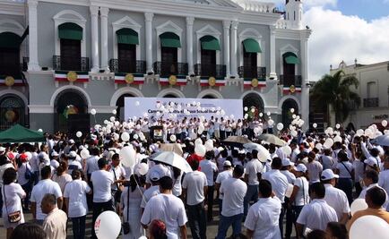 Marchan cientos contra el abuso sexual infantil en Tabasco