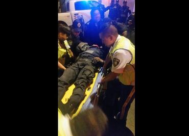 Muere policía tras intento de asalto a gasolinera en Tacubaya