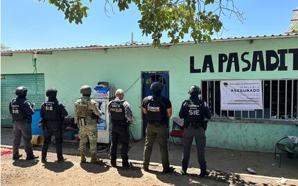 Aseguran en Michoacán "La pasadita", inmueble usado como caseta de extorsión de "Los Viagras"