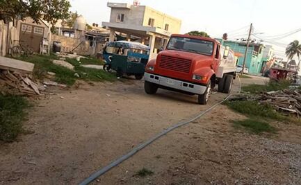 A 4 días del incendio en Sisal, Yucatán, la falta de agua persiste 