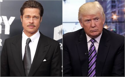 Brad Pitt no entiende a qué se refiere Donald Trump