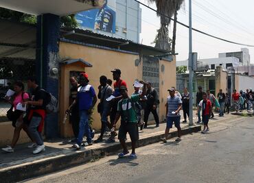 EU prevé aumento de migrantes en frontera con México en mayo