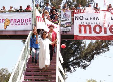 Morena bloquea puentes; exige limpiar elección