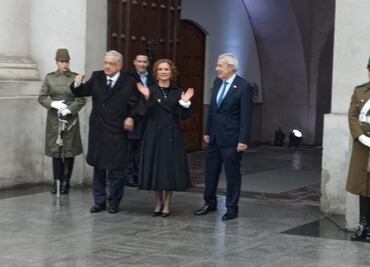 AMLO asiste al homenaje a Salvador Allende a 50 años del golpe de Estado