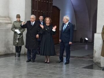 AMLO asiste al homenaje a Salvador Allende a 50 años del golpe de Estado