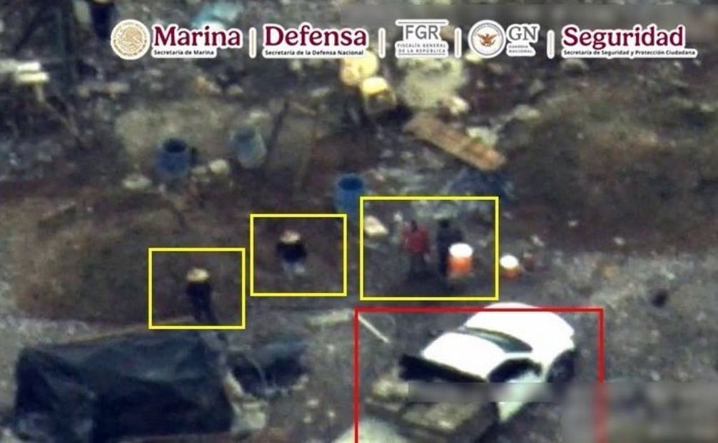 Detención de Audias Flores Silva, “El Jardinero” (27/04/2026). Foto: Semar