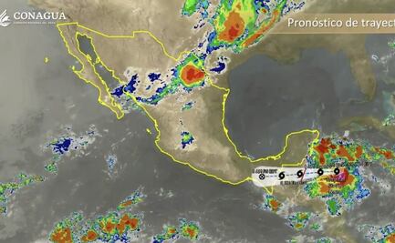 Pronostican lluvias torrenciales por impacto de ciclón “Nana” al sureste del país