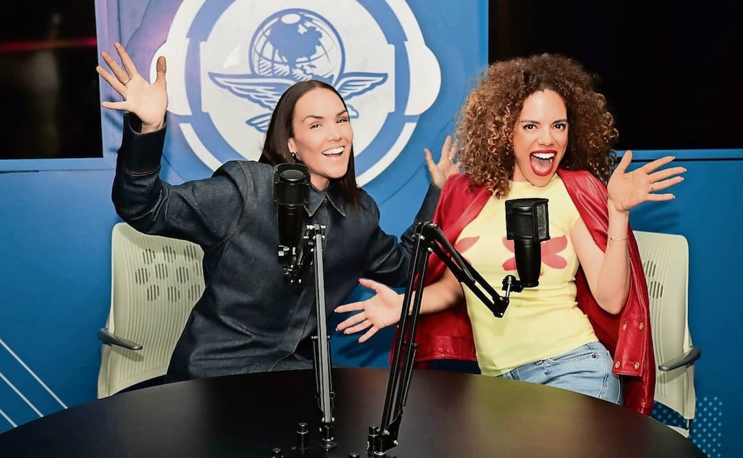 Alexandra Ivanisevic y Priscila Faz comparten en el podcast su experiencia como mamás. Foto: Osmar Alvarado / EL UNIVERSAL