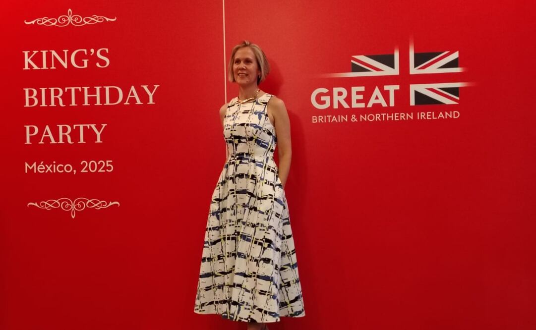 Susannah Goshko, embajadora del Reino Unido en México en el marco de la King's Birthday Party este jueves 13 de noviembre de 2025. Foto: Eduardo Dina/ EL UNIVERSAL