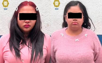 Caen dos presuntas integrantes de "Los Pepes" en Iztapalapa; les aseguran varias dosis de droga
