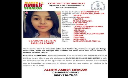 Desaparece adolescente por segunda vez; temen esté amenazada