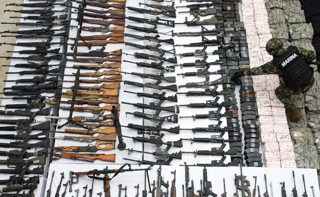 Tijuana is the main location for arms trafficking – Photo: David de la Paz/EL UNIVERSAL
