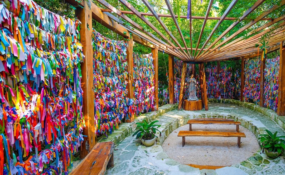 El Santuario María Desatadora de Nudos es un lugar para los turistas que disfrutan fomentar la espiritualidad. Foto: Facebook María Desatadora de Nudos Querétaro