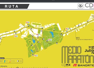 Ciclotón cambia ruta por Medio Maratón de la CDMX