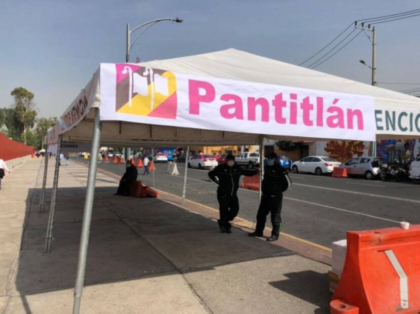 Por manifestantes, cambian de ubicación paradero de RTP en San Lázaro