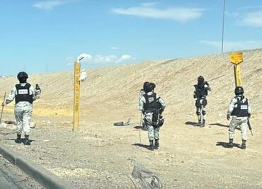 Con picos y palas, Guardia Nacional busca túneles en frontera de Ciudad Juárez; esperan frenar paso de migrantes y drogas a EU