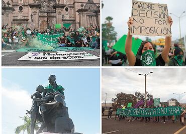 Marea verde “pinta” 17 estados por la despenalización