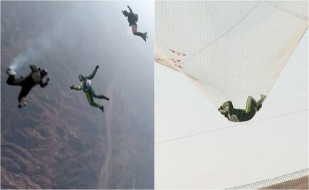 Atleta logra caer a más de 25 mil pies de altura sin paracaídas