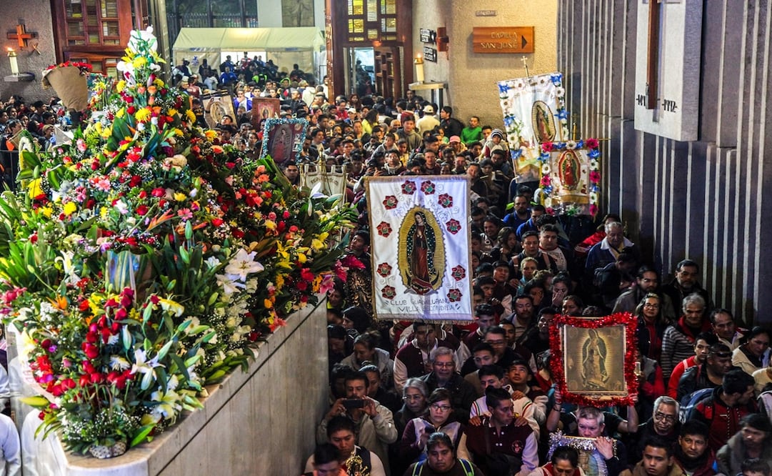 A Nuestra Señora de Guadalupe no solo la podrás encontrar en la Basílica levantada en su honor. Foto: Facebook Insigne y Nacional Basílica de Santa María de Guadalupe