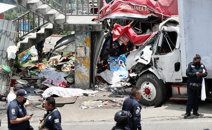 Identifican a cuarta víctima que murió tras choque de tráiler en Naucalpan; era una mujer de 55 años