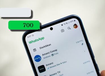 ¿Qué significa recibir el número 700 en WhatsApp?