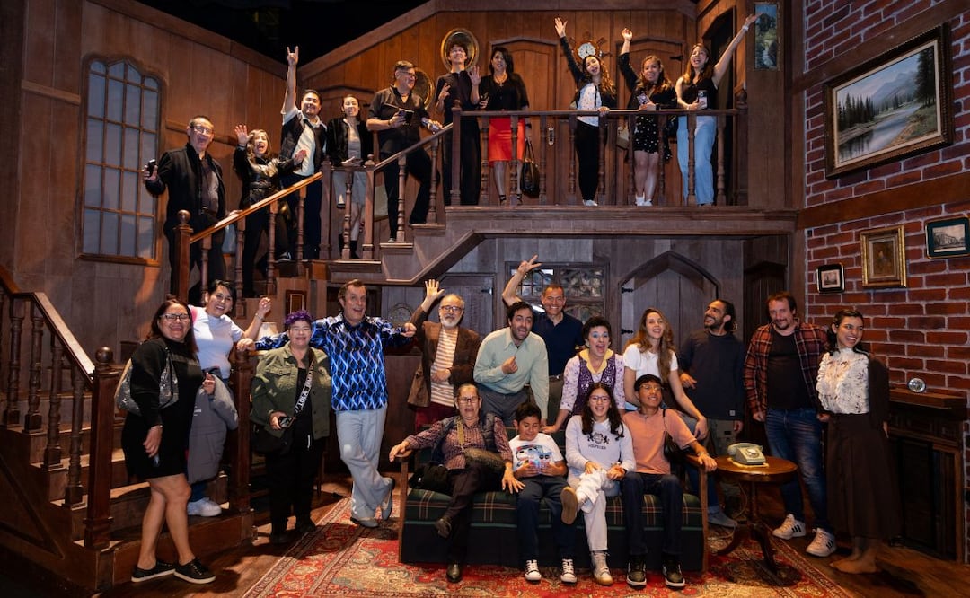 Suscriptores de EL UNIVERSAL convivieron con el elenco de "Qué desastre de función". Foto: Hugo Salvador