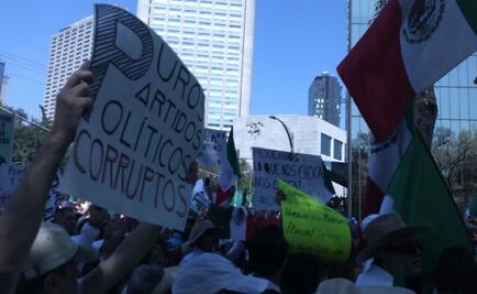 Inicia marcha “Vibra México” en Paseo de la Reforma