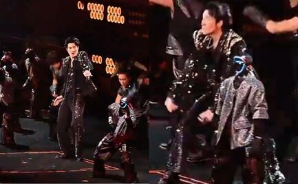 Con robots acróbatas, el cantante chino Wang Leehom sorprende en concierto