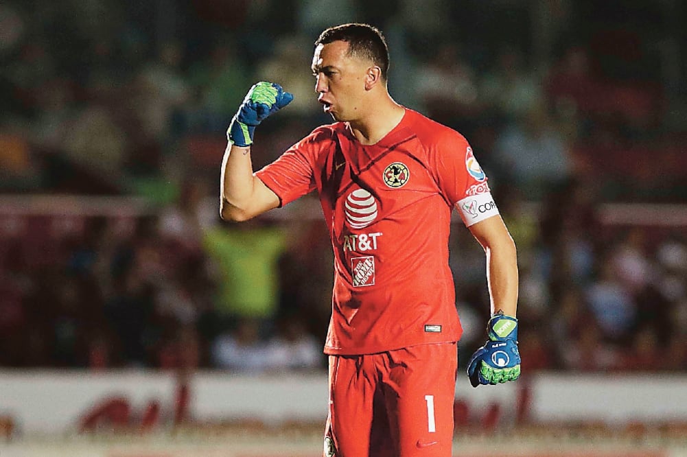 El portero del América tiene fe en que se recuperará terreno. Foto: EDWIN BAZÁN. IMAGO7