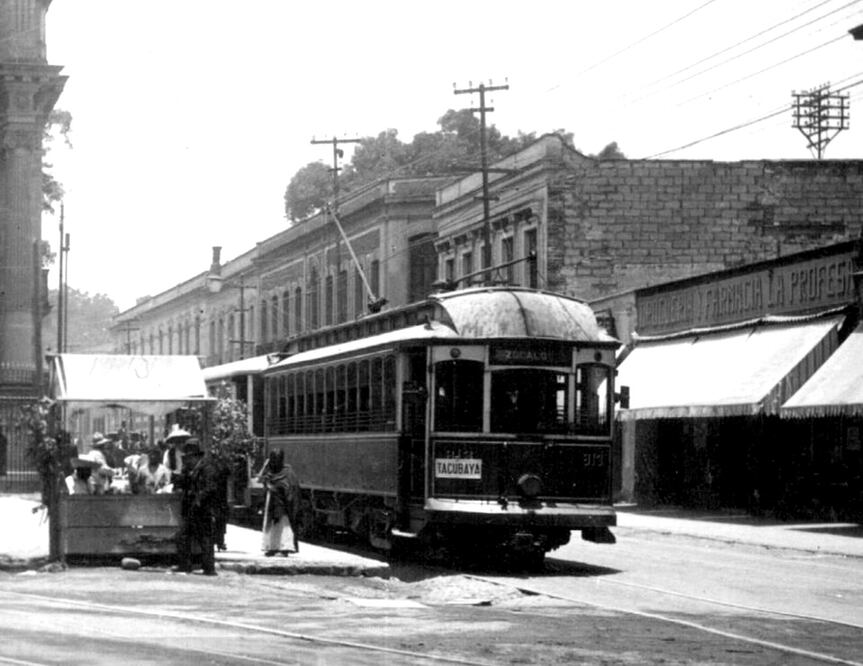 Los primeros tranvías eléctricos, un símbolo del México moderno