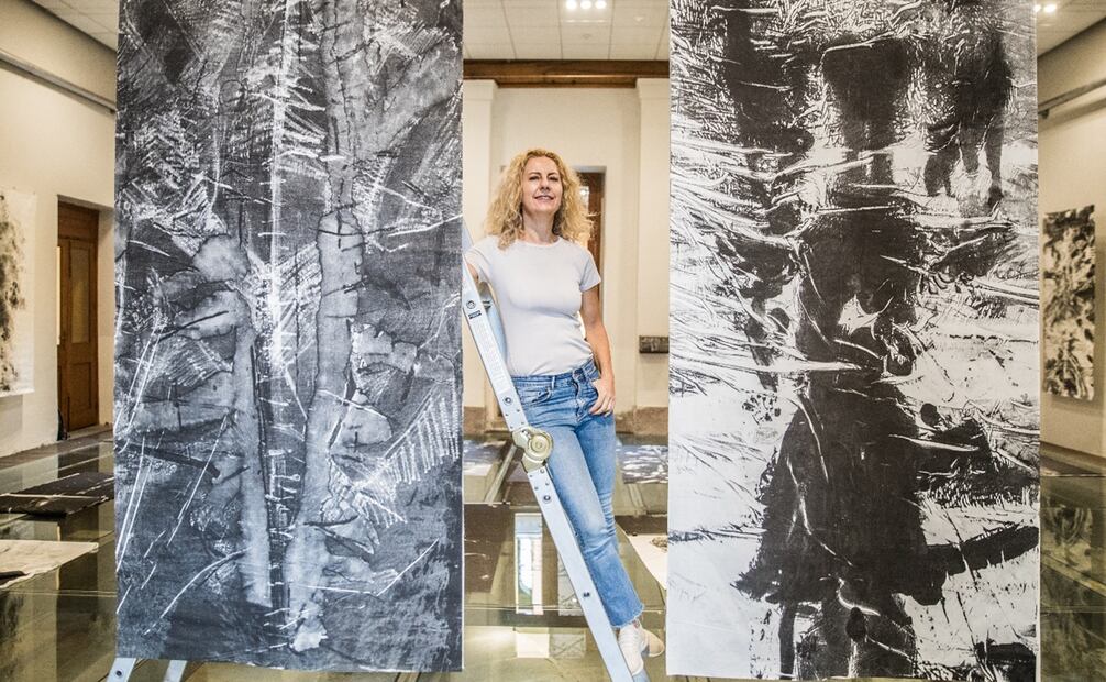 La artista Sandra Pani. Foto: German Espinosa/EL UNIVERSAL