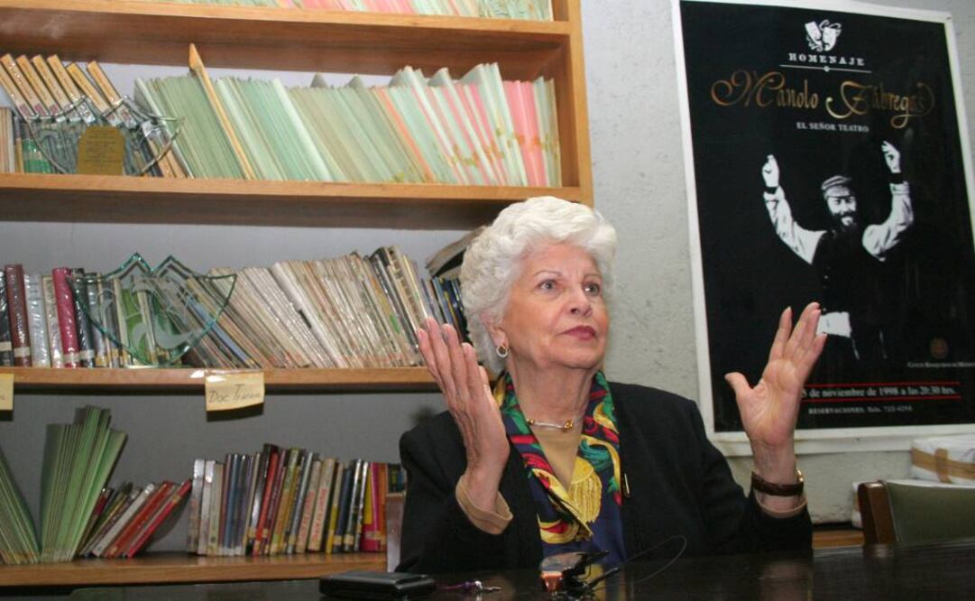 Fela Fábregas forjó una leyenda dentro del mundo teatral de México. Murió este diez de mayo de 2018, en la CDMX FOTO: ARCHIVO