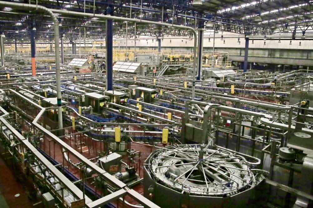 Grupo Modelo tiene en Zacatecas la fábrica de cerveza más grande del mundo, desde donde abastece a 180 países y al mercado mexicano (Fotos: ALEJANDRA LEYVA)