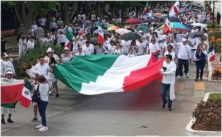 Nueva marcha contra Reforma Judicial en Yucatán; piden diálogo con Claudia Sheinbaum
