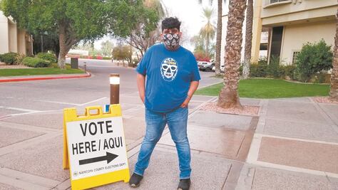 Arizona se pinta de azul 