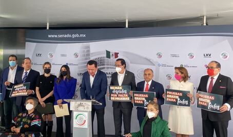 Pide PRI dar marcha atrás a revocación de mandato de AMLO; propone dirigir recursos a Salud