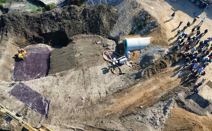 Alcaldía Iztapalapa asegura que obras de Reforzamiento del Colector Teotongo avanzan en tiempo y forma; trabajos concluirán el 30 de mayo