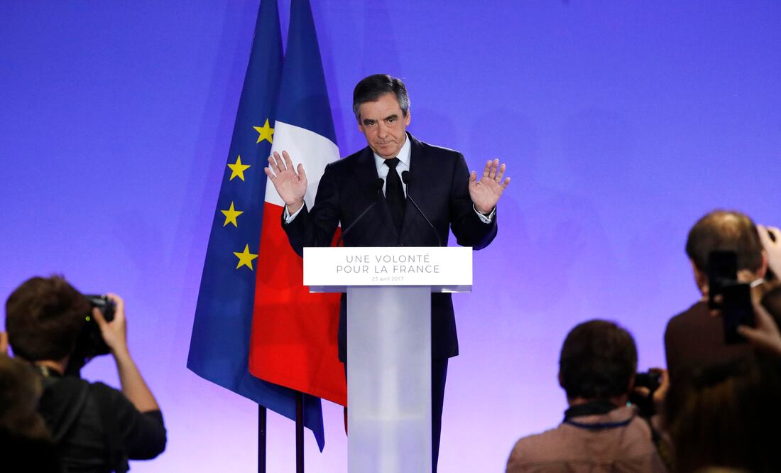 El candidato conservador a la presidencia de Francia, François Fillon (Foto: EFE)