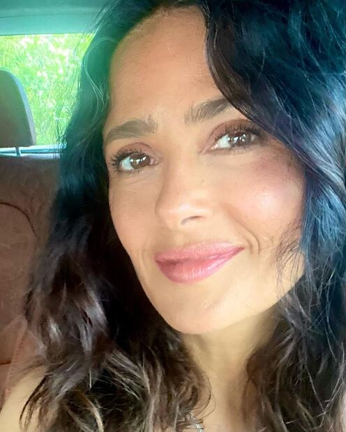 Fotos. Instagram @salmahayek