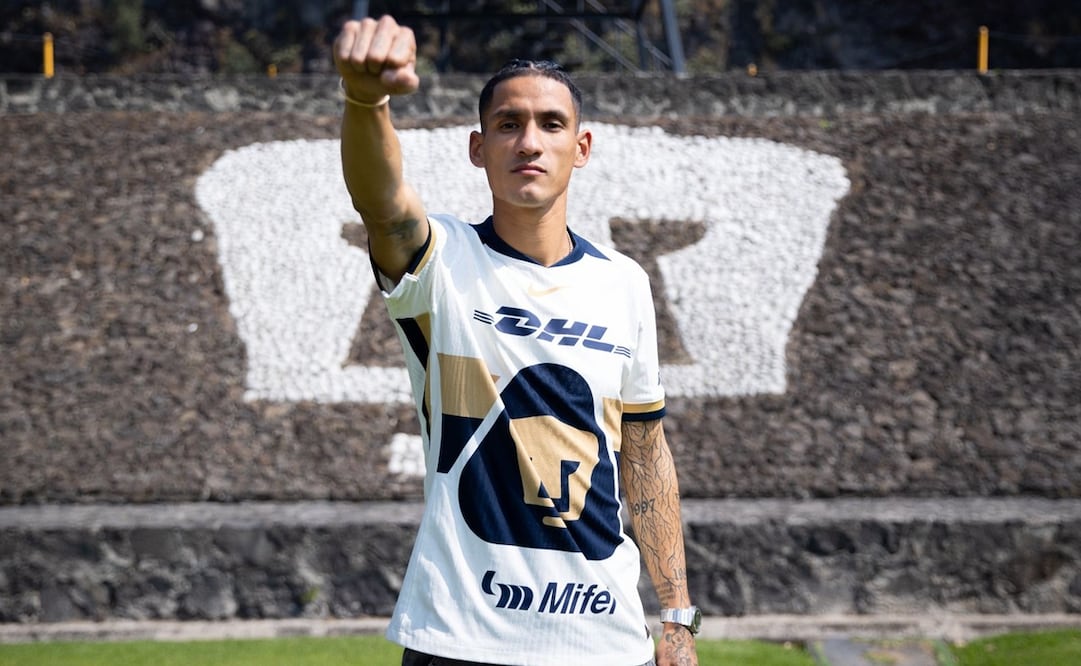 Uriel Antuna es nuevo elemento de los Pumas. FOTO: FOTO: Cortesía Pumas