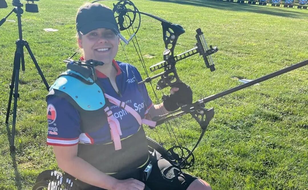 Otto luego se dedicó al tiro con arco como pasatiempo y ahora está listo para competir en los Juegos Paralímpicos de 2024. Foto: SWNS